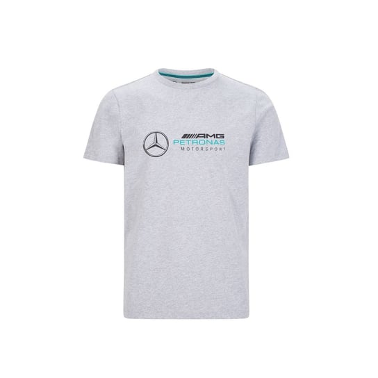 Koszulka t-shirt męska Logo szara Mercedes AMG F1 2021 - S Mercedes AMG Petronas F1 Team