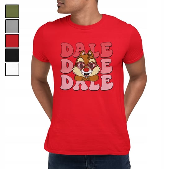 Koszulka T-Shirt Męska Prezent Dla Niego Walentynki Love Chip & Dale - M Inna marka