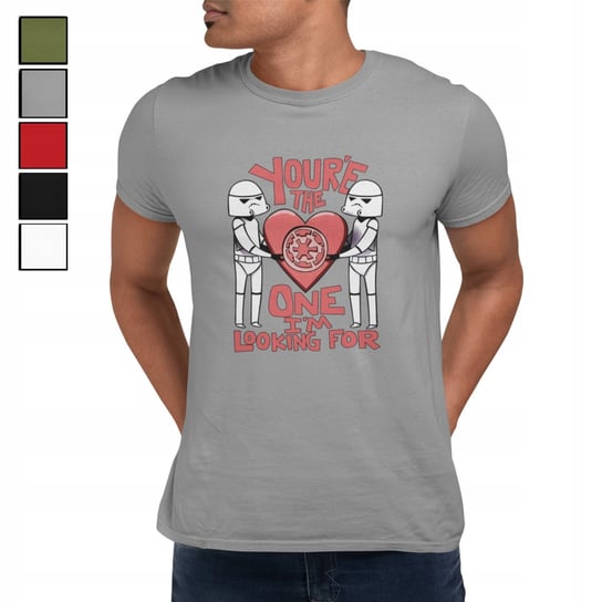 Koszulka T-Shirt Męska Prezent Dla Niego Walentynki Love Star Wars - Xxl Inna marka