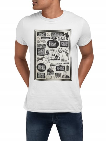 Koszulka T-shirt męska- serial- Peaky Blinders- S Inna marka