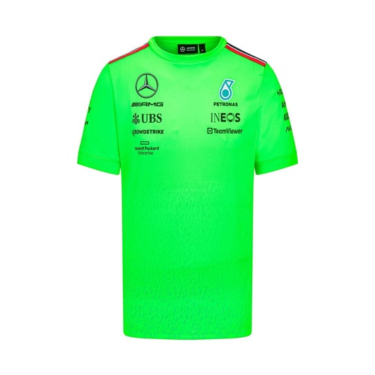 Koszulka t-shirt męska Set Up Team green Mercedes AMG F1 2023 Mercedes AMG Petronas F1 Team