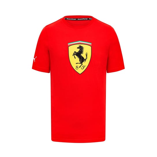 Koszulka T-shirt męska Shield red Ferrari F1 2023 Scuderia Ferrari F1 Team