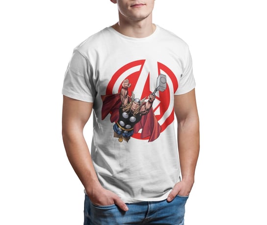 Koszulka T-shirt Męska- Thor avengers marvel- L Inna marka