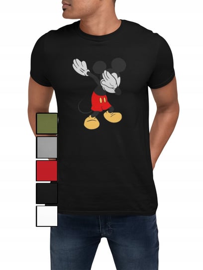 Koszulka T-Shirt Męska Z Nadrukiem Myszka Miki Donald Pluto - M Inna marka