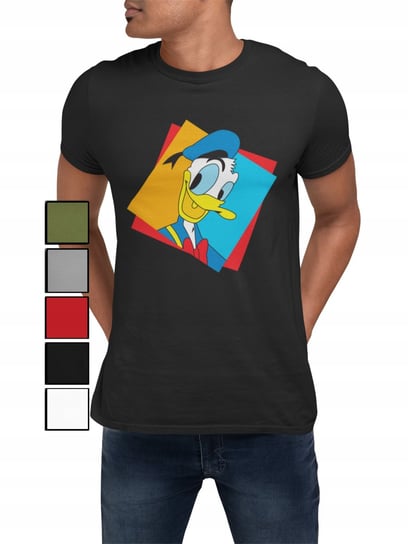 Koszulka T-Shirt Męska Z Nadrukiem Myszka Miki Donald Pluto - M Inna marka