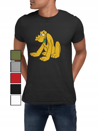 Koszulka T-Shirt Męska Z Nadrukiem Myszka Miki Donald Pluto - S Inna marka