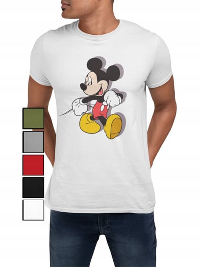 Koszulka T-Shirt Męska Z Nadrukiem Myszka Miki Donald Pluto - Xs Inna marka