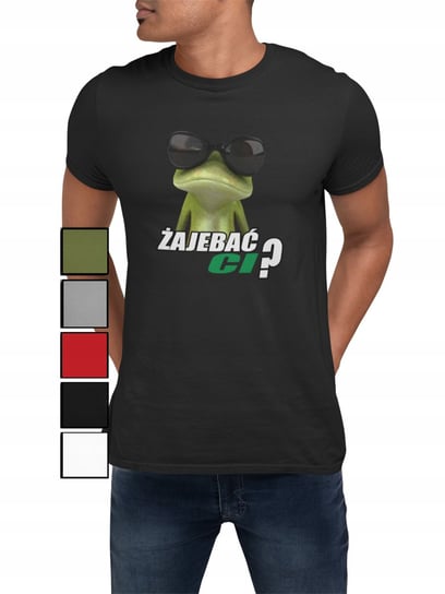 Koszulka T-Shirt Męska Z Nadrukiem Na Prezent Napisy Śmieszne Różne - L Inna marka