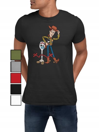 Koszulka T-Shirt Męska Z Nadrukiem Toy Story Chudy Buzz - 3Xl Inna marka