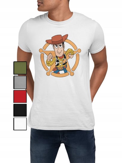 Koszulka T-Shirt Męska Z Nadrukiem Toy Story Chudy Buzz - M Inna marka