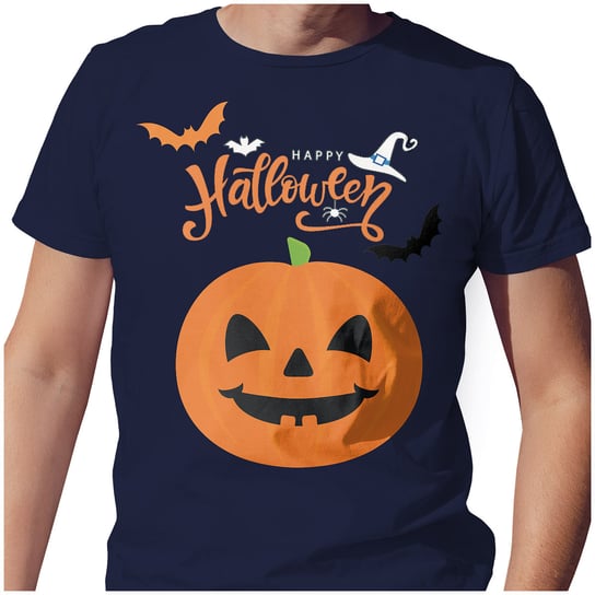 KOSZULKA T-SHIRT MĘSKI 2XL HAPPY HALLOWEEN DYNIA SUPER JAKOŚĆ PolskaKoszulka