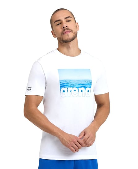 Koszulka T-shirt męski Arena Solid Cotton rozm.L Arena