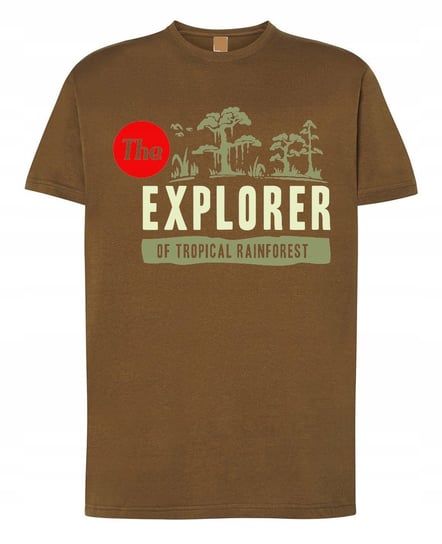 Koszulka T-Shirt męski Las Explorer r.S Inna marka