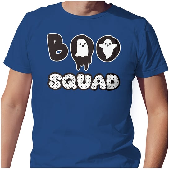 KOSZULKA T-SHIRT MĘSKI M HALLOWEEN BOO SQUAD SUPER JAKOŚĆ PolskaKoszulka