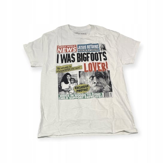 Koszulka T-shirt męski okrągły dekolt SPENCER'S WEEKLY WORLD NEWS XL SPENCER'S