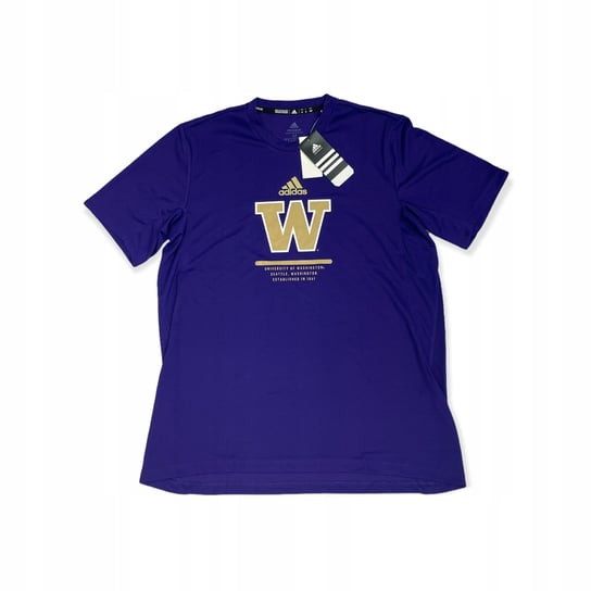 Koszulka t-shirt męski Washington Huskies NCAA M Adidas