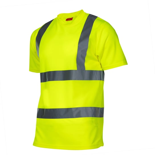 Koszulka T-Shirt Ostrzegawcza, Żółta, "M", Ce, Lahti Lahti PRO
