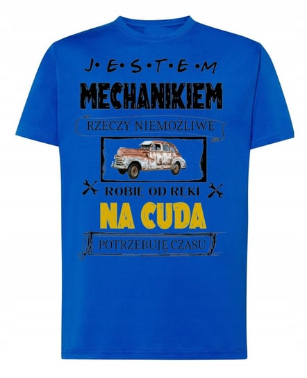 Koszulka T-Shirt Prezent dla Mechanika r.S Inna marka