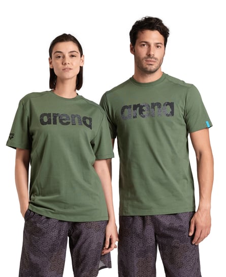 Koszulka T-Shirt sportowy na trening na co dzień Arena Unisex Logo R.M Arena
