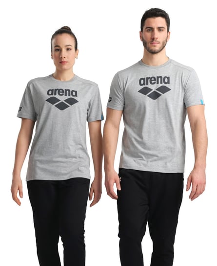 Koszulka T-Shirt sportowy na trening na co dzień Arena Unisex Logo rozmiar M Arena