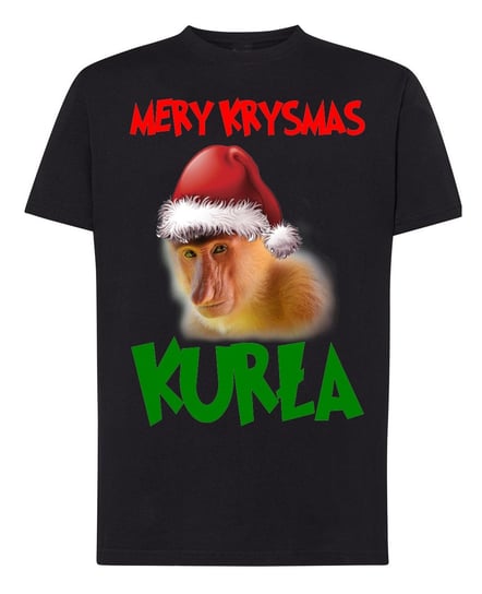 Koszulka t-shirt Świąteczny Nosacz Merry Christmas Kurła r.L Inna marka