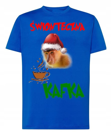Koszulka T-Shirt Świąteczny Nosacz Świąteczna Kafka Prezent r.L Inna marka
