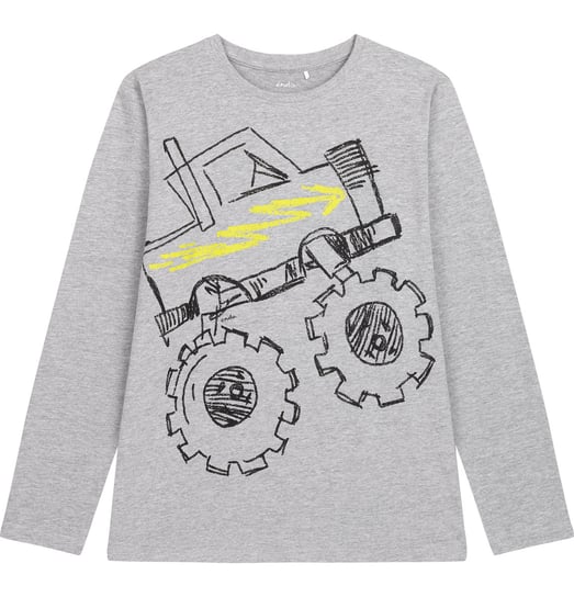 Koszulka T-Shirt Z Długim Rękawem Chłopięca Bawełna 140 Monster Truck Endo Endo