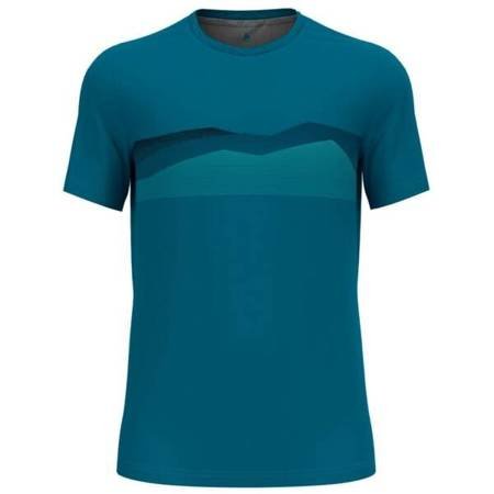 Koszulka tech. męska Odlo T-shirt crew neck s/s F-DRY RIDGELINE ODLO S Odlo