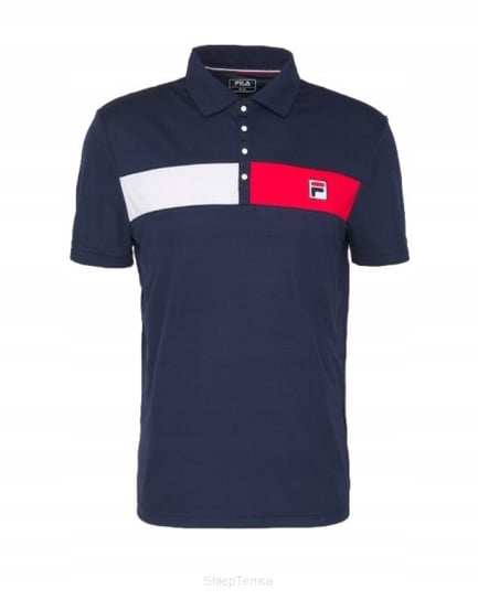 Koszulka tenisowa Fila Polo Jayden granatowa XL Fila