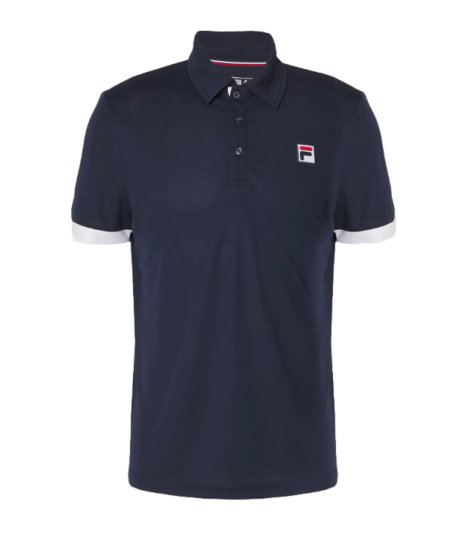 Koszulka tenisowa Fila Polo Marc granatowa XL Fila