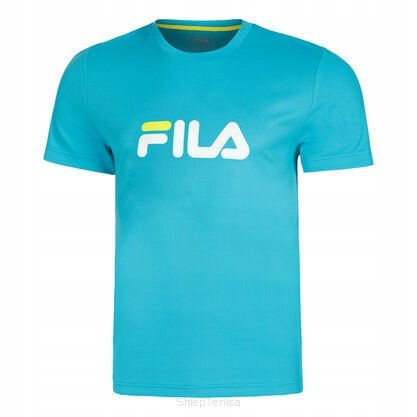 Koszulka tenisowa Fila T-shirt Logo błękitna XL Fila