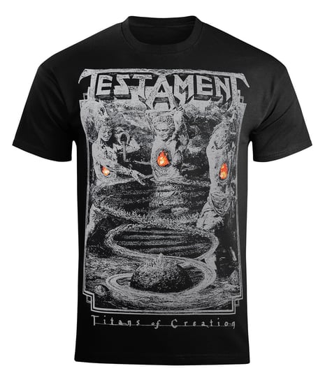 koszulka TESTAMENT - TITANS OF CREATION (GREY) EUROPE 2020 TOUR-XL Pozostali producenci