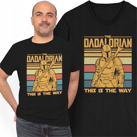 Koszulka The Dadalorian The Mandalorian Star Wars Prezent Dla Taty Ojca Inna marka