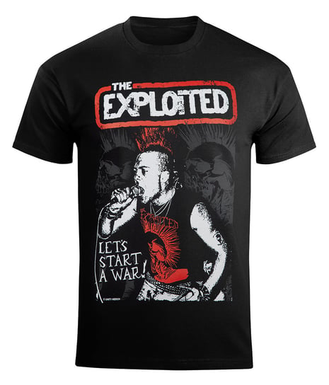 koszulka THE EXPLOITED -  LET'S START A WAR-S Pozostali producenci