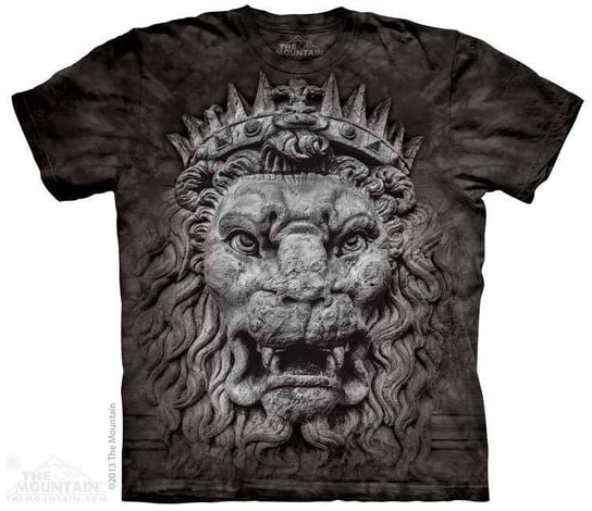 koszulka THE MOUNTAIN - BIG FACE KING LION, barwiona-S The Mountain