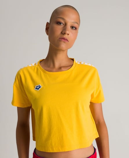 Koszulka/Top Sportowy Damski Arena Corinne Team Icons Yellow R.S Arena
