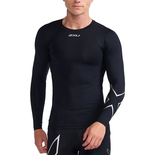 Koszulka treningowa męska 2XU Core Compression LS MA6398A r.L 2XU