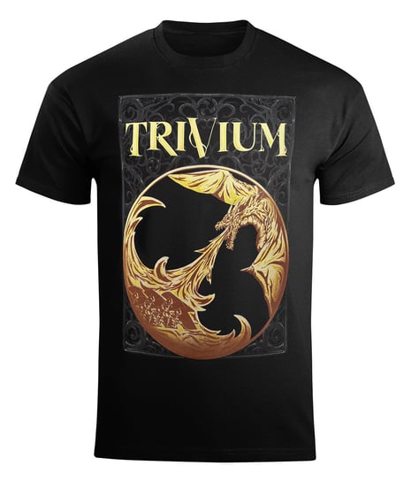 koszulka TRIVIUM - GOLD DRAGON-L Pozostali producenci