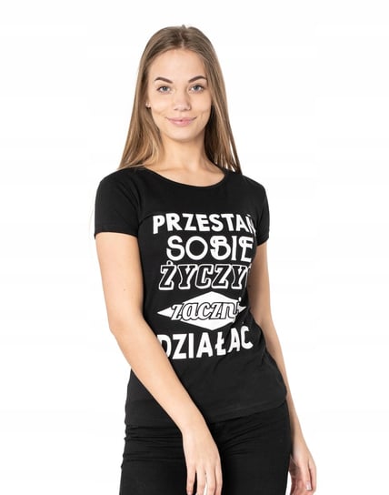 Koszulka Tshirt Bluzka Damska Podkoszulek 556-2 S Inna marka