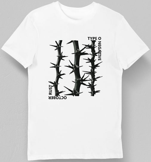 Koszulka Type o Negative October Rust biała L KozakNadruki