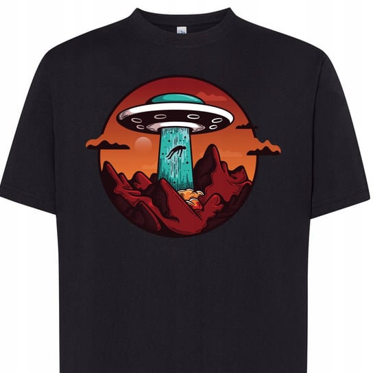 Koszulka Ufo Kosmos Niebo Statek L 3218 Czarna Inna marka