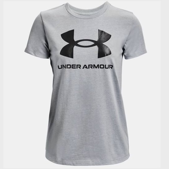 Koszulka Under Armour Live Sportstyle Graphic SS W 1356305 (kolor Szary/Srebrny, rozmiar S) Under Armour