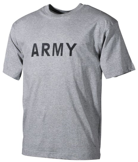Koszulka US "Army" szara 170 g M MFH