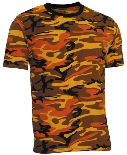 Koszulka Us  "Streetstyle" Orange-Camo Pomarańczowa 140-145 G 3Xl MFH