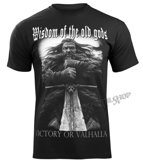 koszulka VICTORY OR VALHALLA - WISDOM OF THE OLD GODS-M Inny producent