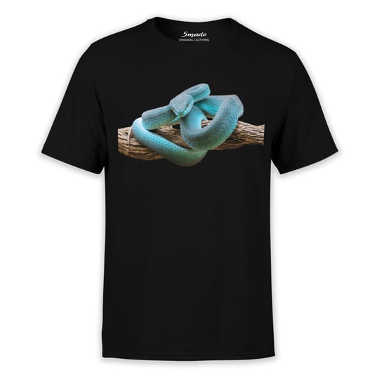 Koszulka wąż pyton niebieski-3XL 5made