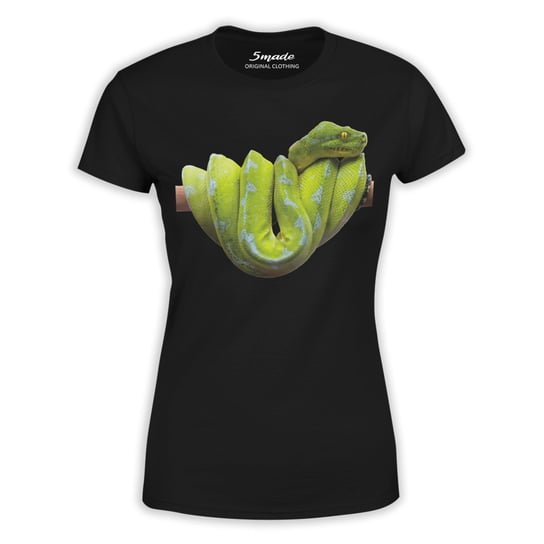 Koszulka wąż pyton zielony-XL 5made