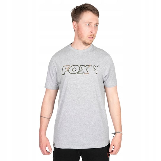 KOSZULKA WĘDKARSKA T-SHIRT FOX LTD LW GREY MARL T R. 2XL Fox