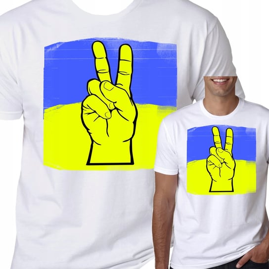 Koszulka Wolna Ukraina Anty Putin Stop War Wojna L Inna marka