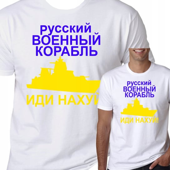 Koszulka Wolna Ukraina Anty Putin Stop War Wojna L Inna marka